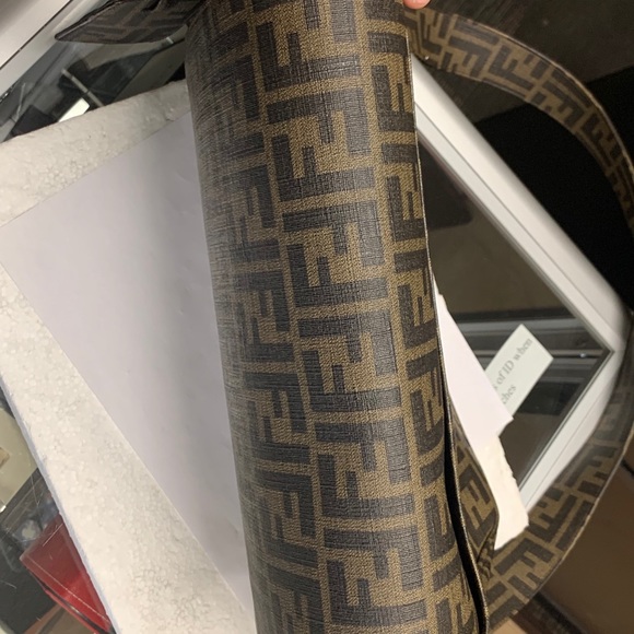 Fendi Zucca Monogram Canvas Messenger Bag - Picture 9 of 12